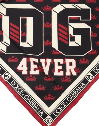 DGRoyals Square Foulard 50cm x 49.5cm Men's Scarf - Dolce & Gabbana - Modalova