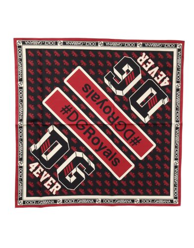 DGRoyals Square Foulard 50cm x 49.5cm Men's Scarf - Dolce & Gabbana - Modalova
