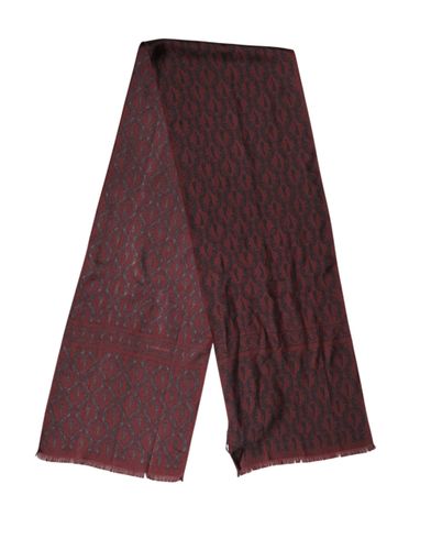 Patterned Silk Wrap Foulard Men 133cm x 22cm Men's Scarf - Dolce & Gabbana - Modalova