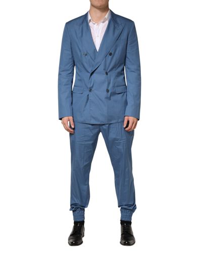 Cotton Double Breasted 2 Piece Men's Suit (Pre-Owned) - Dolce & Gabbana - Modalova