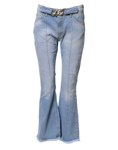 Washed High Waist Bootcut Denim Women's Jeans (Pre-Owned) - CRISTINAEFFE - Modalova