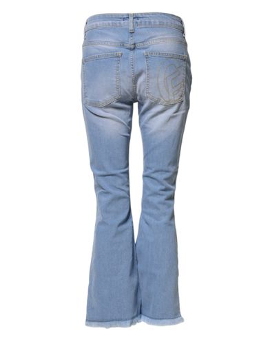 Washed High Waist Bootcut Denim Women's Jeans (Pre-Owned) - CRISTINAEFFE - Modalova