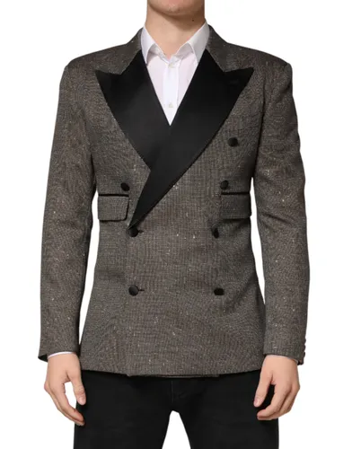 Double Breasted 2 Button Jacket Men's Blazer - Dolce & Gabbana - Modalova