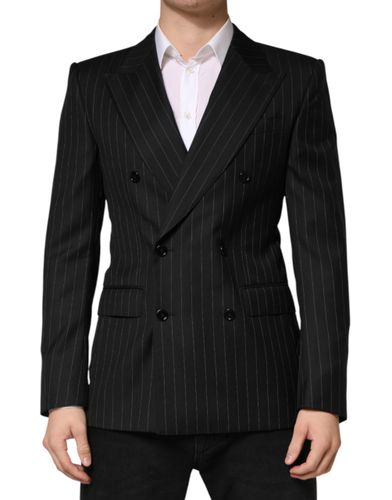 Stripes Double Breasted 2Button Men's Blazer - Dolce & Gabbana - Modalova