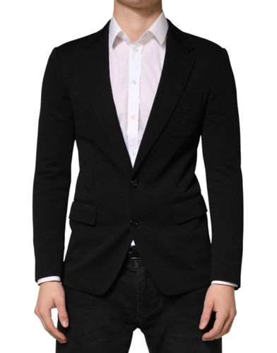 Wool Single Breasted 2 Button Men's Blazer - Dolce & Gabbana - Modalova