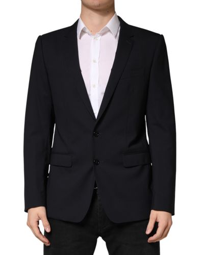 Wool Single Breasted 2 Button Men's Blazer - Dolce & Gabbana - Modalova