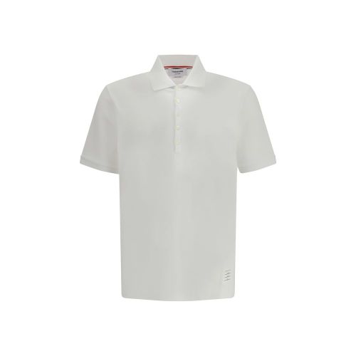 Cotton Polo Men's Shirt - Thom Browne - Modalova