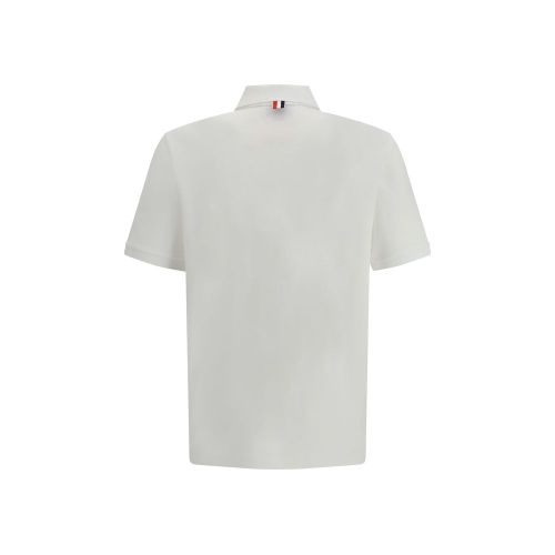 Cotton Polo Men's Shirt - Thom Browne - Modalova
