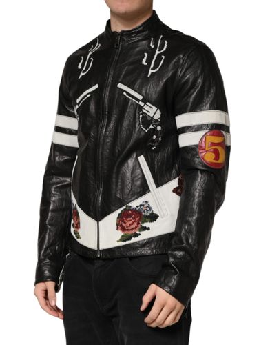 Guns n' Roses FullZip Men Biker Men's Jacket - Dolce & Gabbana - Modalova