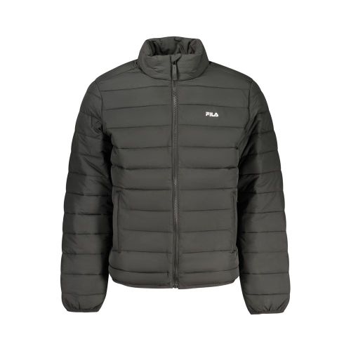 Nero Polyester Men's Men's Jacket - Fila - Modalova
