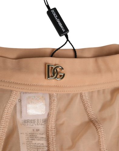 Sheer Mesh High Waist Briefs Women's Underwear - Dolce & Gabbana - Modalova