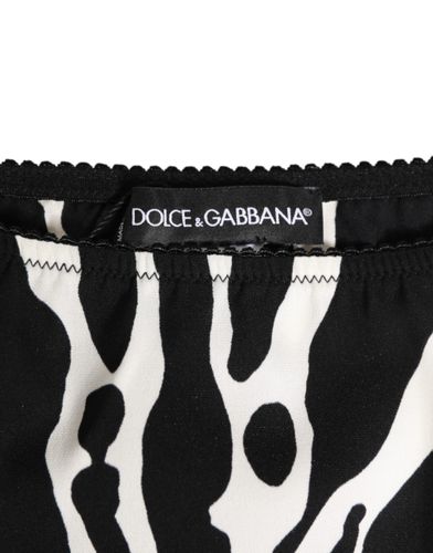 Zebra Print Slip Briefs Women's Underwear - Dolce & Gabbana - Modalova