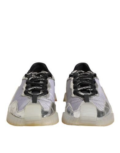 Silver Logo Low Top NS1 Sneakers Women's Shoes (Pre-Owned) - Dolce & Gabbana - Modalova