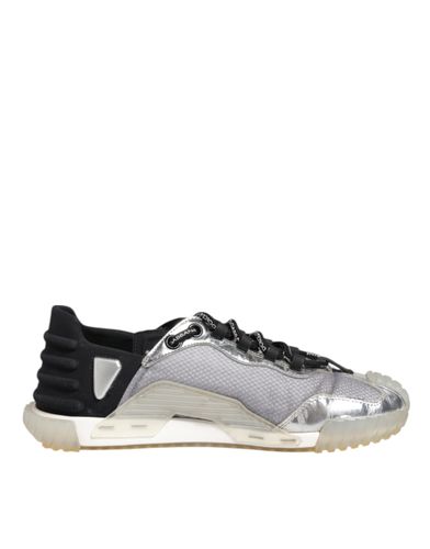 Silver Logo Low Top NS1 Sneakers Women's Shoes (Pre-Owned) - Dolce & Gabbana - Modalova