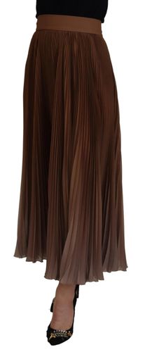 Longuette Plisse Chiffon Midi Women's Skirt (Pre-Owned) - Dolce & Gabbana - Modalova