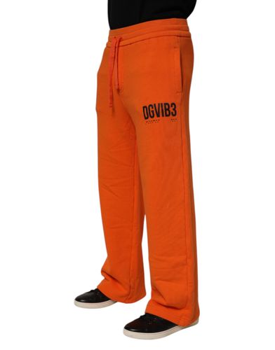 Cotton DG VIB3 Logo Drawstring SweatMen's Men's Pants (Pre-Owned) - Dolce & Gabbana - Modalova