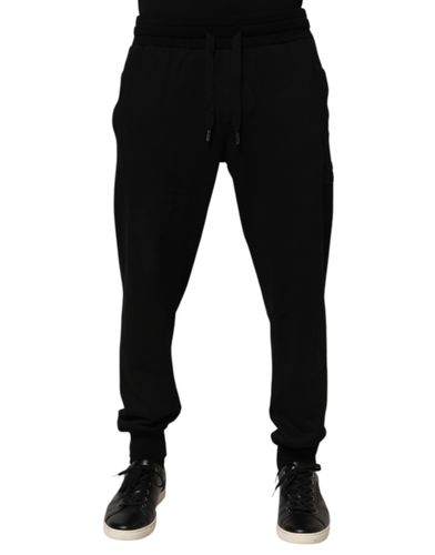 Cotton DG Logo Men Jogger Men's Pants (Pre-Owned) - Dolce & Gabbana - Modalova