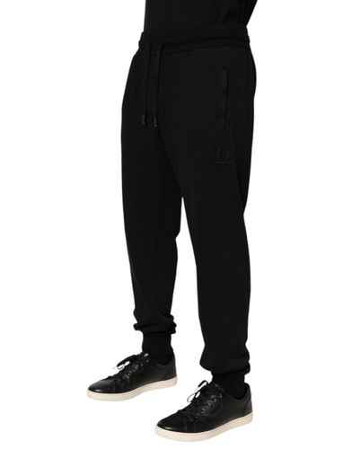 Cotton DG Logo Men Jogger Men's Pants (Pre-Owned) - Dolce & Gabbana - Modalova