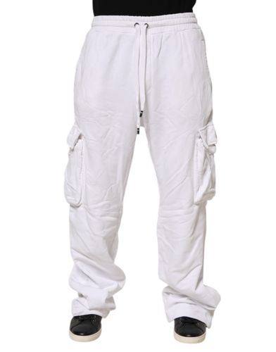 Cotton Cargo Trousers Logo Patch Men's Pants (Pre-Owned) - Dolce & Gabbana - Modalova