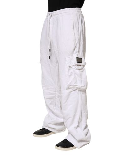 Cotton Cargo Trousers Logo Patch Men's Pants (Pre-Owned) - Dolce & Gabbana - Modalova