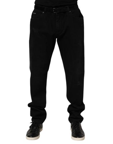 Cotton Regular Denim Men Trouser Men's Jeans - Dolce & Gabbana - Modalova