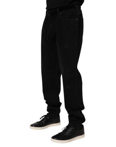 Cotton Regular Denim Men Trouser Men's Jeans - Dolce & Gabbana - Modalova