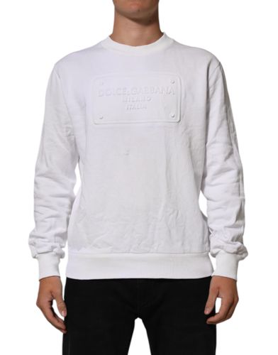 Embossed Logo Men Sweatshirt Men's Sweater (Pre-Owned) - Dolce & Gabbana - Modalova