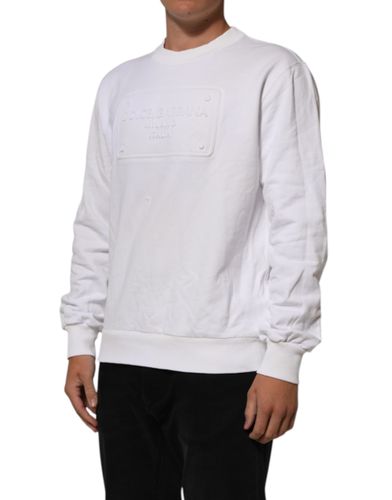 Embossed Logo Men Sweatshirt Men's Sweater (Pre-Owned) - Dolce & Gabbana - Modalova