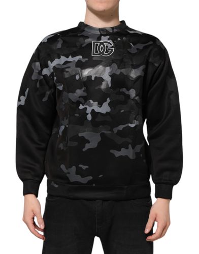 Camouflage Round Neck Sweatshirt Men's Sweater (Pre-Owned) - Dolce & Gabbana - Modalova