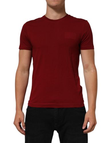 Logo Crew Neck Short Sleeve Men's T-shirt (Pre-Owned) - Dolce & Gabbana - Modalova