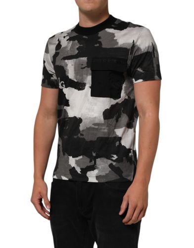 Camouflage Men Short Sleeves Men's T-shirt - Dolce & Gabbana - Modalova