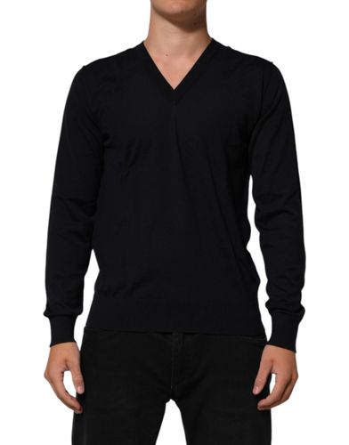 Cashmere Knit V-Neck Pullover Men's Sweater (Pre-Owned) - Dolce & Gabbana - Modalova
