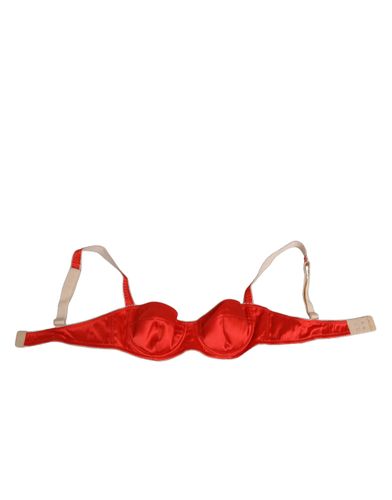 Silk Satin Underwire Bra Semi-Pad Women's Underwear - Dolce & Gabbana - Modalova