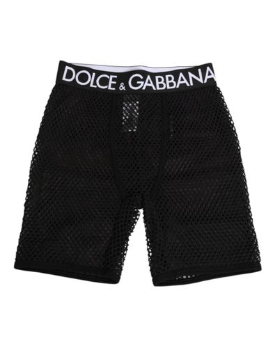 Cotton Logo Shorts Midi Trouser Women's Underwear - Dolce & Gabbana - Modalova