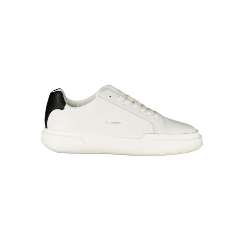 Bianco Leather Men Men's Sneaker - Calvin Klein - Modalova
