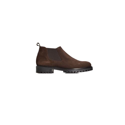 Calfskin Men Men's Boot - Roberto Pepe Luxury - Modalova