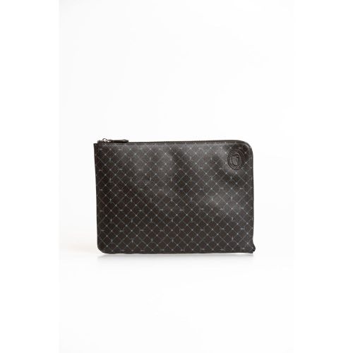 Leather Men Men's Clutch - Trussardi - Modalova
