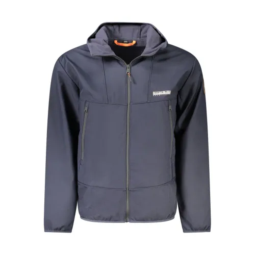 Blu Polyester Men's Men's Jacket - Napapijri - Modalova