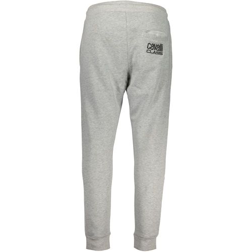 Grigio Polyester Men's Men's Sweatpant - Cavalli Class - Modalova
