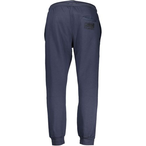Blu Polyester Men's Track Men's Pant - Cavalli Class - Modalova