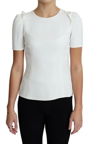 Viscose Acetate Short Sleeve Blouse Women's Top (Pre-Owned) - Dolce & Gabbana - Modalova