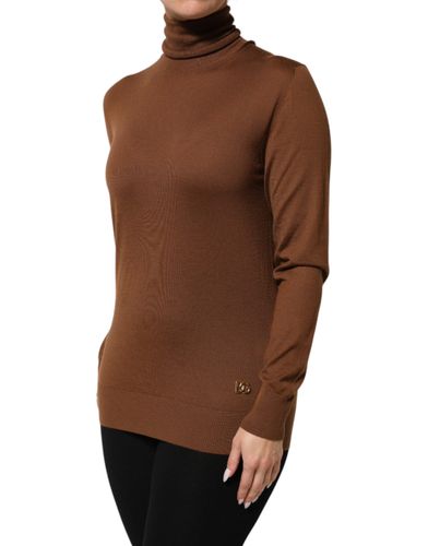 Cashmere Turtle Neck Pullover Women's Sweater - Dolce & Gabbana - Modalova