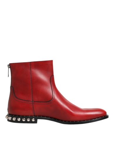 Studded Chelsea Short Ankle Boots Men's Shoes - Dolce & Gabbana - Modalova