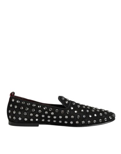 Crystal Embellished Loafers Dress Men's Shoes (Pre-Owned) - Dolce & Gabbana - Modalova