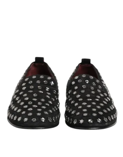 Crystal Embellished Loafers Dress Men's Shoes (Pre-Owned) - Dolce & Gabbana - Modalova