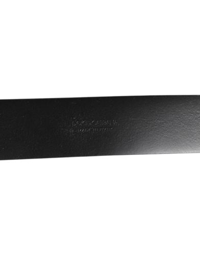 Leather Side Rings Brass Buckle Men's Belt - Dolce & Gabbana - Modalova