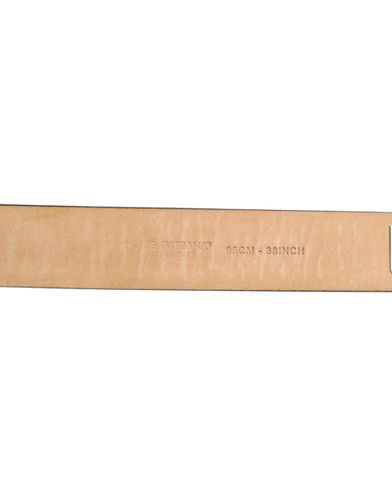 Classic Leather Silver-Tone Buckle Men's Belt - Dolce & Gabbana - Modalova