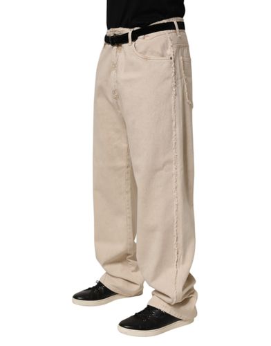 Cotton Straight Denim Trouser Men's Jeans - Dolce & Gabbana - Modalova