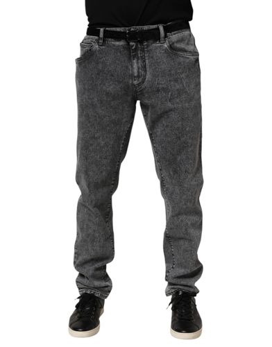 Cotton Slim Fit Denim Trouser Men's Jeans - Dolce & Gabbana - Modalova