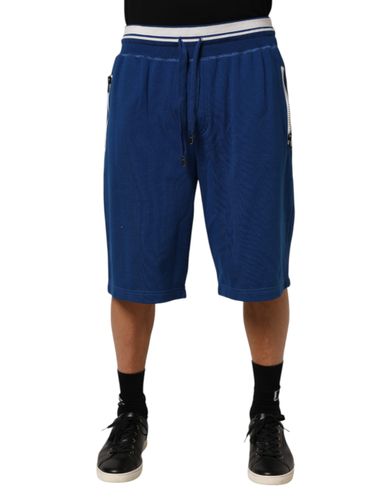 Cotton Blend Bermuda Sweatpants Men's Shorts - Dolce & Gabbana - Modalova